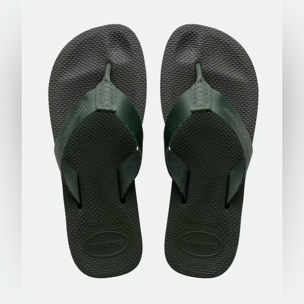 Havaianas Urban Special Sandal in Olive Green Size 13 - Picture 3 of 15